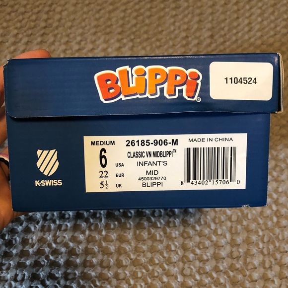 k swiss blippi shoes uk
